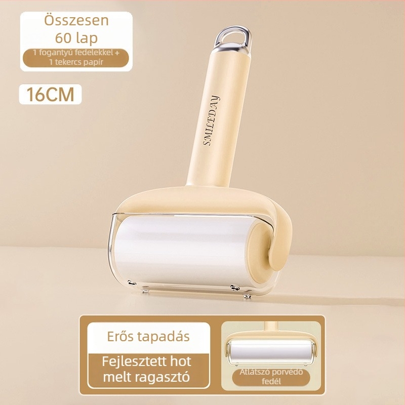 Lint roller cserélhető téphető tekercs macskaszőr eltávolítására, ruhák és haj tisztítására — Anyag: műanyag, Márka Yi wei, Stílus: Modern egyszerűség