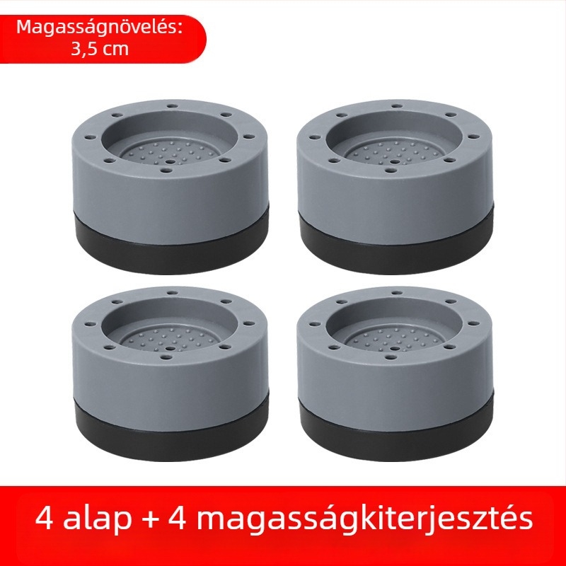 Asztal lábainak magasság növelő alátétek | Anyag: polietilén | Modell: sarokasztal-emelő pad | Stílus: modern minimál