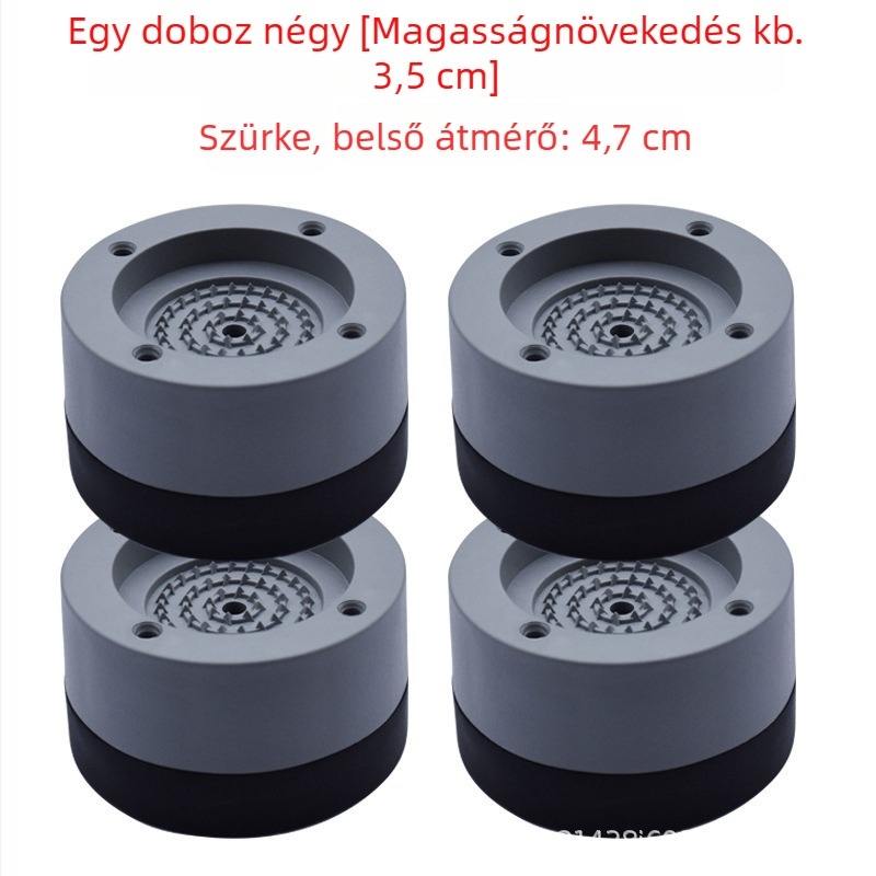 Asztal lábainak magasság növelő alátétek | Anyag: polietilén | Modell: sarokasztal-emelő pad | Stílus: modern minimál