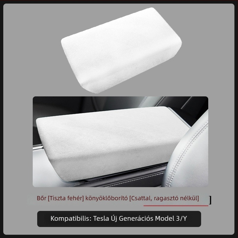 Tesla Model 3/Y ajtó belső kezelőpaneljéhez velúr bőr belső kiegészítő – FMP, pattintásos telepítés, műbőr