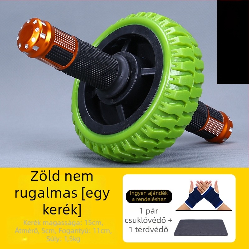 Szakmai kategóriájú hasizom görgő, modell 985, nem összecsukható, családi használatra