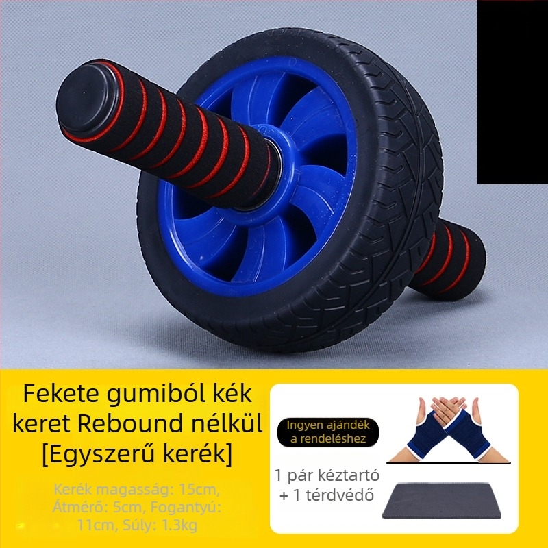 Szakmai kategóriájú hasizom görgő, modell 985, nem összecsukható, családi használatra