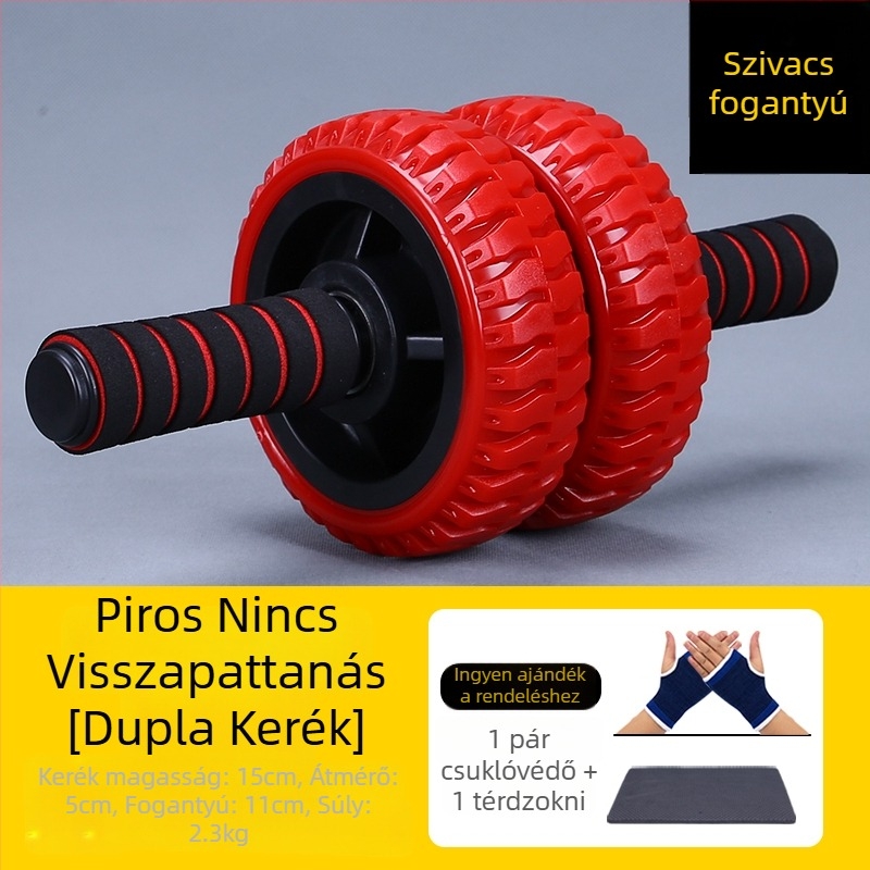 Szakmai kategóriájú hasizom görgő, modell 985, nem összecsukható, családi használatra