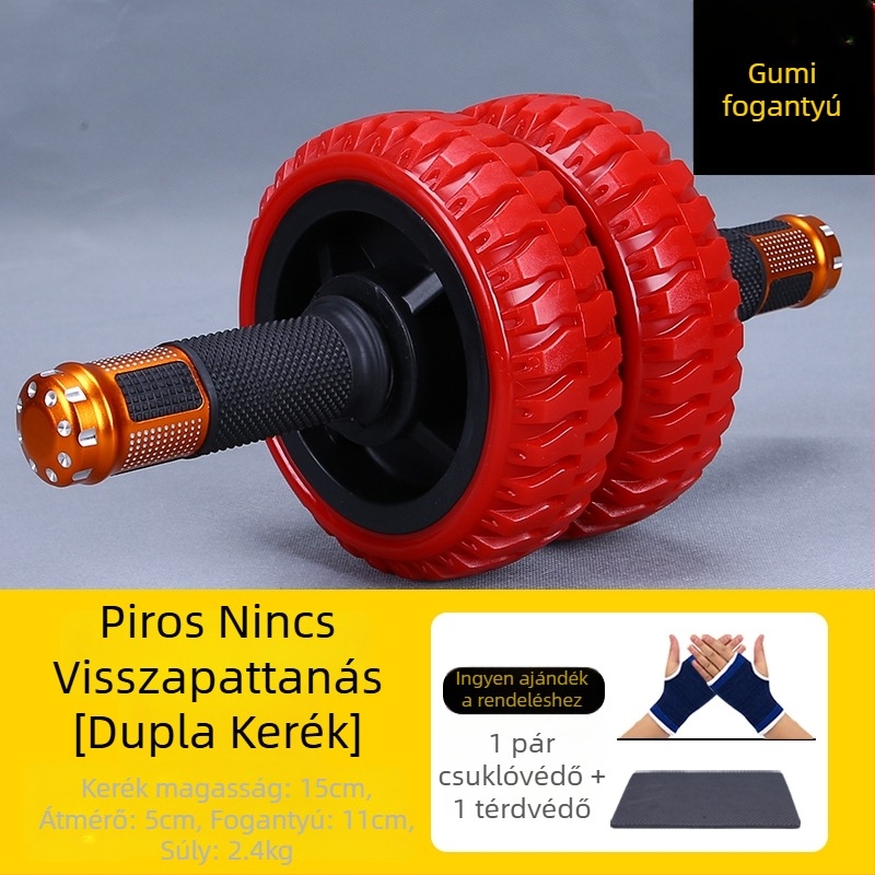 Szakmai kategóriájú hasizom görgő, modell 985, nem összecsukható, családi használatra