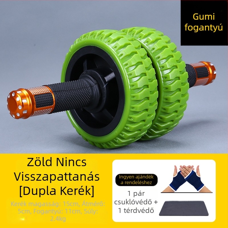 Szakmai kategóriájú hasizom görgő, modell 985, nem összecsukható, családi használatra