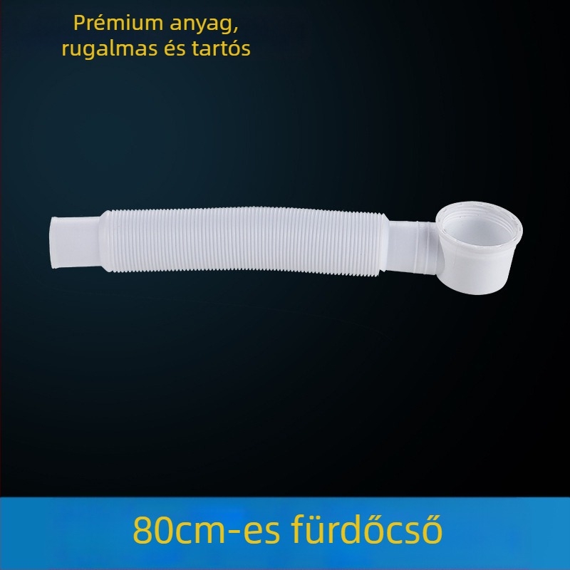 Fürdőkádban pedálos rugós leeresztő dugó, TPE anyag, lefolyó kiegészítő zuhanyzószobához