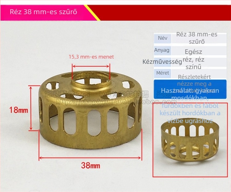 KBQ1 pop-up lefolyó mosdóhoz fedéllel és szűrőháló kosárral