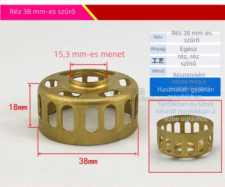 KBQ1 pop-up lefolyó mosdóhoz fedéllel és szűrőháló kosárral