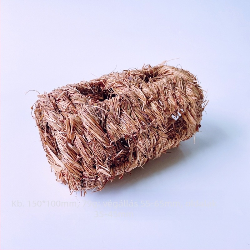 Szalmából készült kisállat-nest és kuckó — Anyag: szalma; Eredet: Guangdong; Importálás nélkül; Licencelt magáncímke; Termékkategória: Ülés párna, Ketrec, Házikó, Fészek