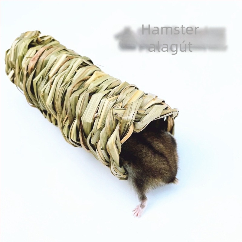 Szalmából készült kisállat-nest és kuckó — Anyag: szalma; Eredet: Guangdong; Importálás nélkül; Licencelt magáncímke; Termékkategória: Ülés párna, Ketrec, Házikó, Fészek