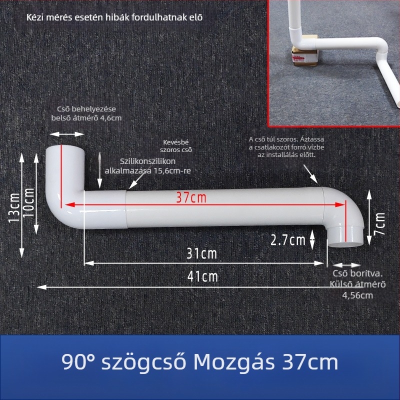 Guggoló WC víztartályának kiegészítője (PP; Hanging waves; Injection molding; Modern minimál stílus)
