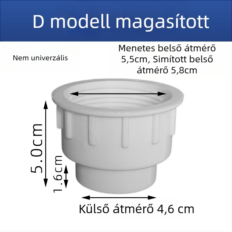 Guggoló WC víztartályának kiegészítője (PP; Hanging waves; Injection molding; Modern minimál stílus)