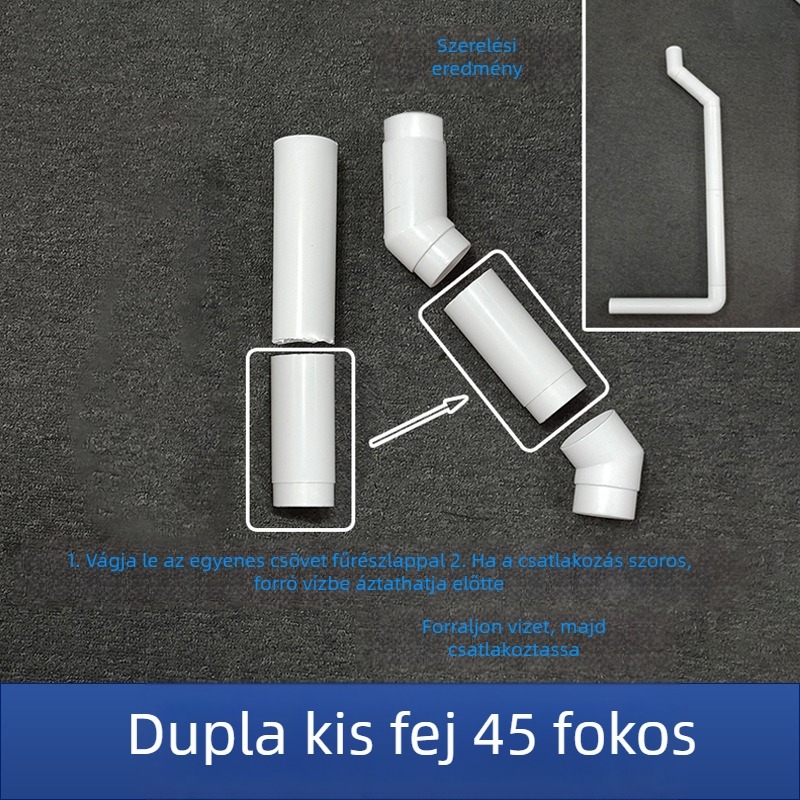 Guggoló WC víztartályának kiegészítője (PP; Hanging waves; Injection molding; Modern minimál stílus)
