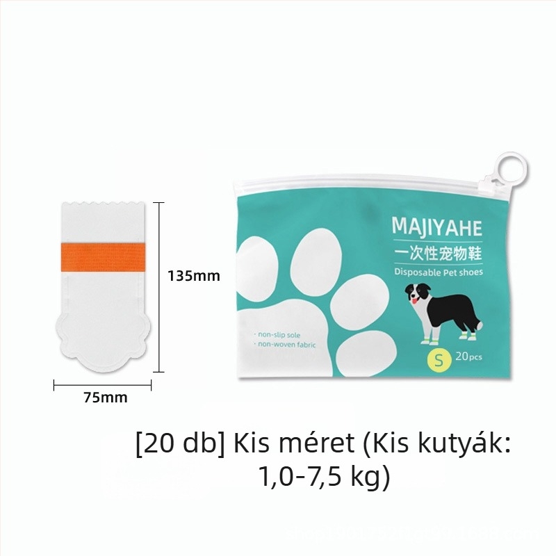 MAJIYAHE Kisállatcipővédők – csúszásmentes, Casual stílus, univerzális, Modell 001