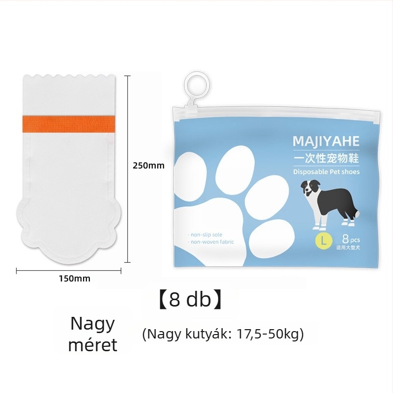 MAJIYAHE Kisállatcipővédők – csúszásmentes, Casual stílus, univerzális, Modell 001