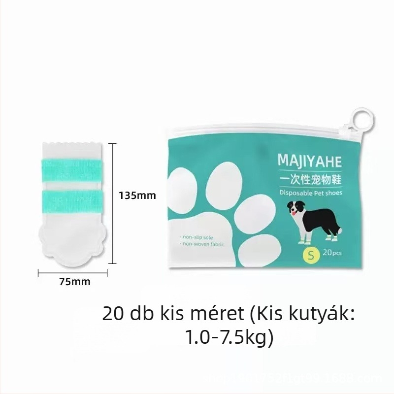 MAJIYAHE Kisállatcipővédők – csúszásmentes, Casual stílus, univerzális, Modell 001