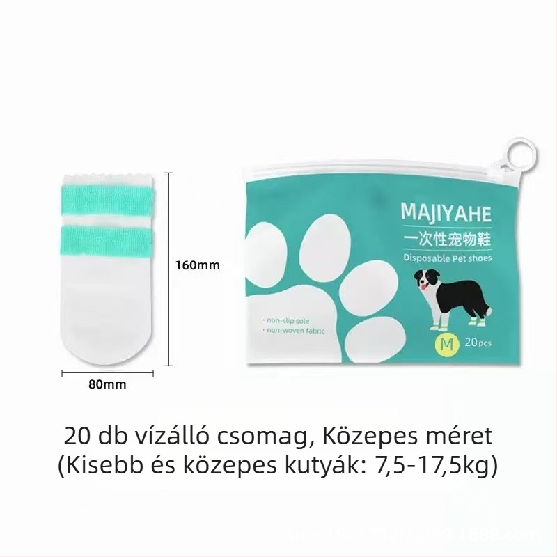 MAJIYAHE Kisállatcipővédők – csúszásmentes, Casual stílus, univerzális, Modell 001