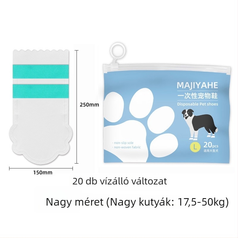 MAJIYAHE Kisállatcipővédők – csúszásmentes, Casual stílus, univerzális, Modell 001