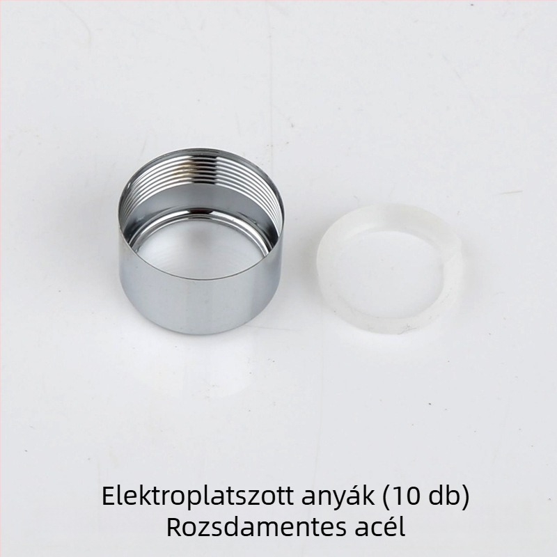 Fürdőszobai zuhanyoszlop felső csatlakozó, 4-pontos univerzális golyóscsap fej, forgó mozgó golyó