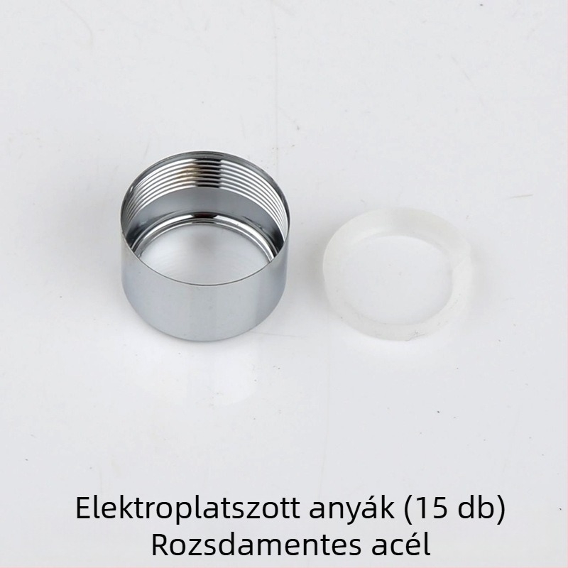 Fürdőszobai zuhanyoszlop felső csatlakozó, 4-pontos univerzális golyóscsap fej, forgó mozgó golyó