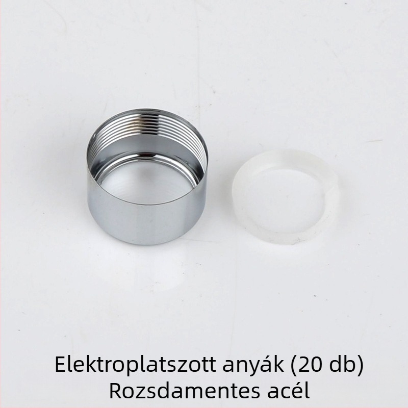 Fürdőszobai zuhanyoszlop felső csatlakozó, 4-pontos univerzális golyóscsap fej, forgó mozgó golyó