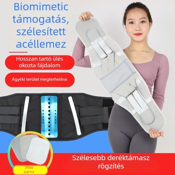 Deréköv lumbális támasztóval porckorongsérvre; kosárlabdázáshoz; futáshoz, kerékpározáshoz és fitneszhez