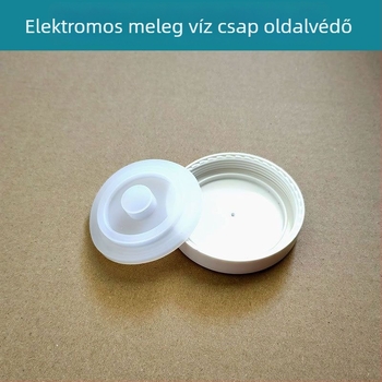 Elektromos melegvíz csap javításához műanyagfedél, kiegészítők, oldalsó tömítőfedél az azonnali melegítéshez, kör alakú fagyálló gyűrű