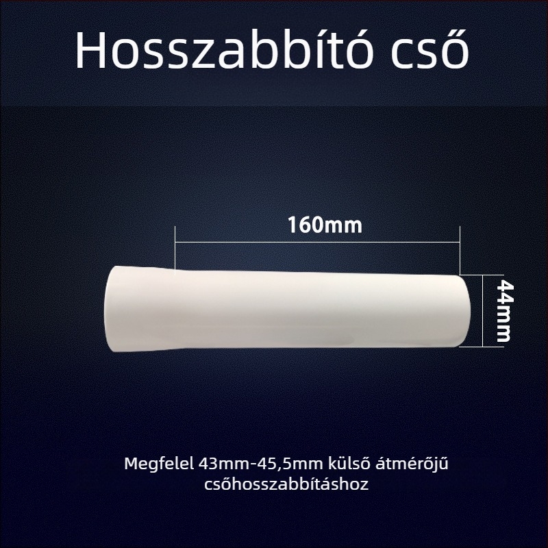 Ülő WC víztartály lefolyócsöve tömítőgyűrűvel