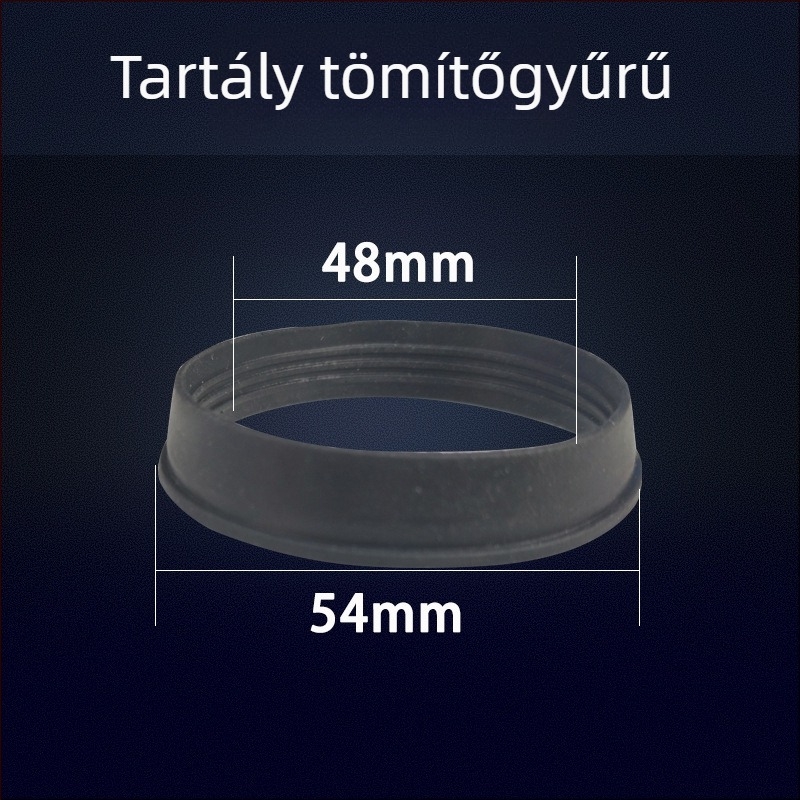 Ülő WC víztartály lefolyócsöve tömítőgyűrűvel