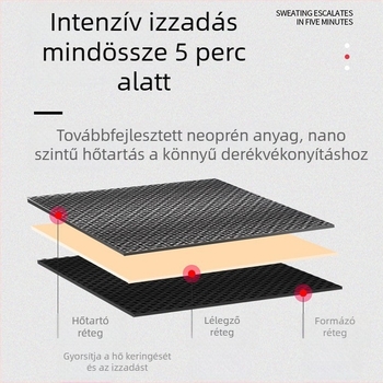 Új neoprén dereköv edzéshez, izzadtság-kezeléshez és derékformázáshoz, erőemelés támogatással, férfiaknak és nőknek
