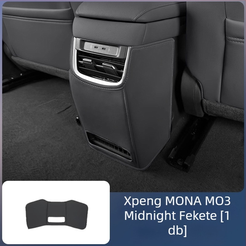 Xpeng M03-hoz készült bőr üléstartó – hátsó ülés védő párna, logónyomás elérhető