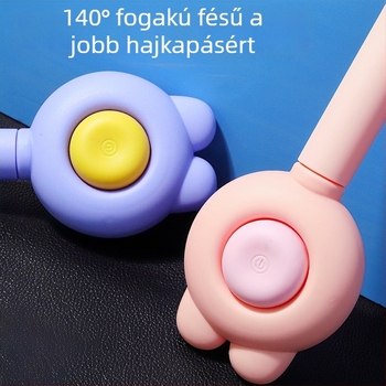 Háziállat fésű macskák és kutyák számára – egygombos szőr eltávolítás, csomók oldása, masszázs, PP anyag