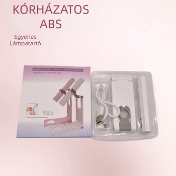 Manikűr LED-lámpa tartóval, újratölthető akkumulátor, digitális kijelző, ABS ház