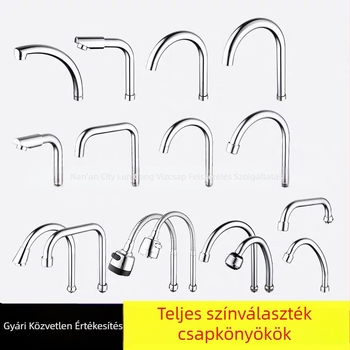 Konyhai csaptele cső kiegészítő – rozsdamentes acél bevonattal, márka bsl, egylábas hideg vagy meleg‑hideg csaphoz, dugós csatlakozás, modern minimalista stílus