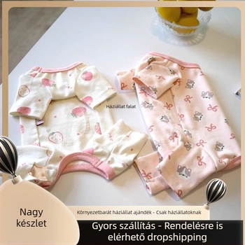 Dresspet Gumis Macska Meleg Alvóruha, Hasi Körülhajtó Dizájn, Négy Lábú Kialakítás, Modell 1001828769