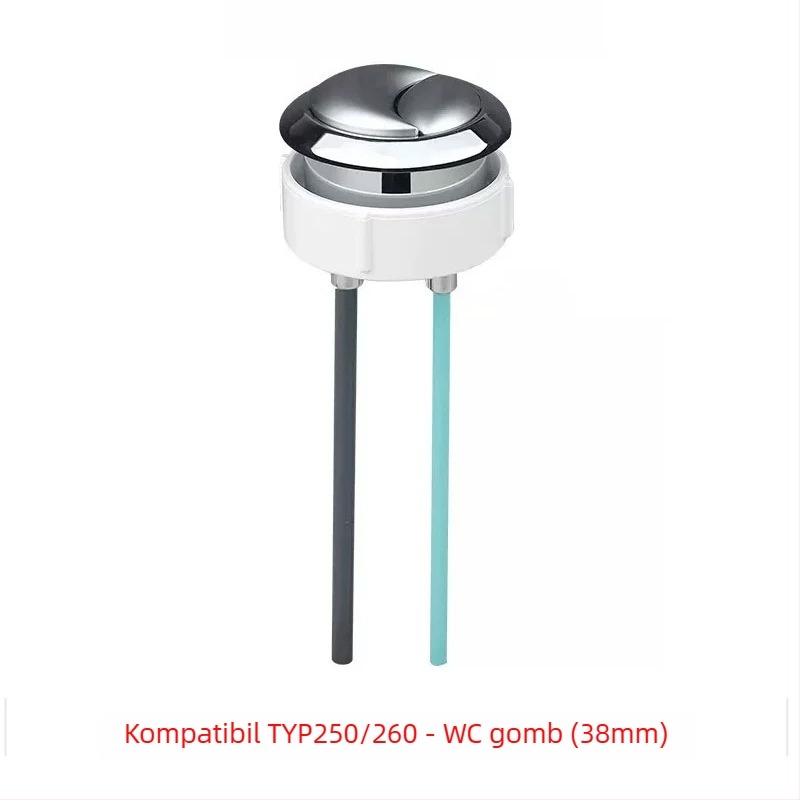 Geberit-kompatibilis WC-tartály öblítőgomb és ürítő szelep, Typ260 vízbevezető szelepkapcsoló Typ380