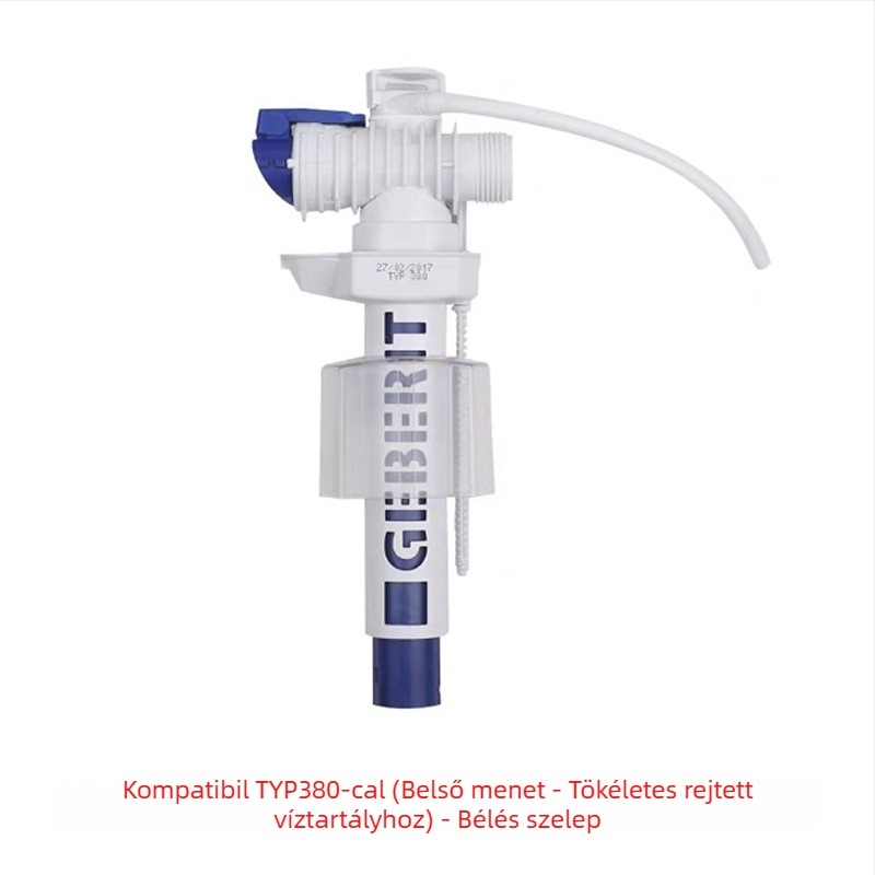 Geberit-kompatibilis WC-tartály öblítőgomb és ürítő szelep, Typ260 vízbevezető szelepkapcsoló Typ380