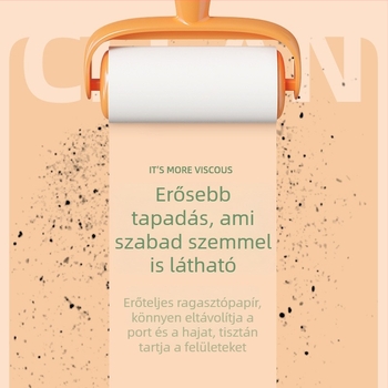 Műanyagból készült lepereghető szőrszál-eltávolító ruhákhoz és háziállatokhoz — cserélhető tekercs; modern minimalist stílus; eredet Zhejiang; piacra kerülés nyara 2023.