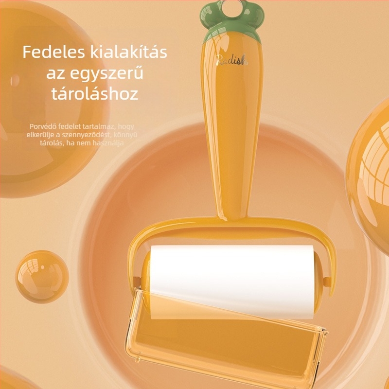 Műanyagból készült lepereghető szőrszál-eltávolító ruhákhoz és háziállatokhoz — cserélhető tekercs; modern minimalist stílus; eredet Zhejiang; piacra kerülés nyara 2023.