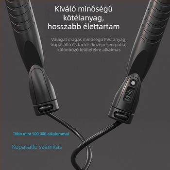 Elektronikus számoló ugrókötél időmérővel, ABS anyag, modell Hx-2371, márka Hx, felnőtteknek