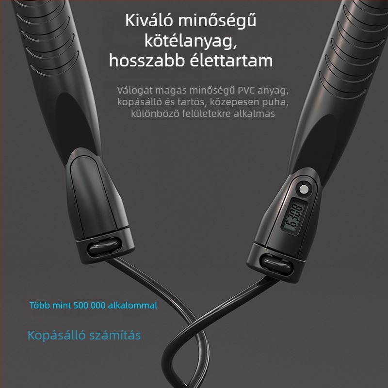 Elektronikus számoló ugrókötél időmérővel, ABS anyag, modell Hx-2371, márka Hx, felnőtteknek