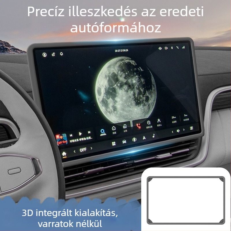 Szilikon keretcsík a Dongfeng Yipai 008 navigációs kijelzőhöz – belső dekoratív kiegészítő