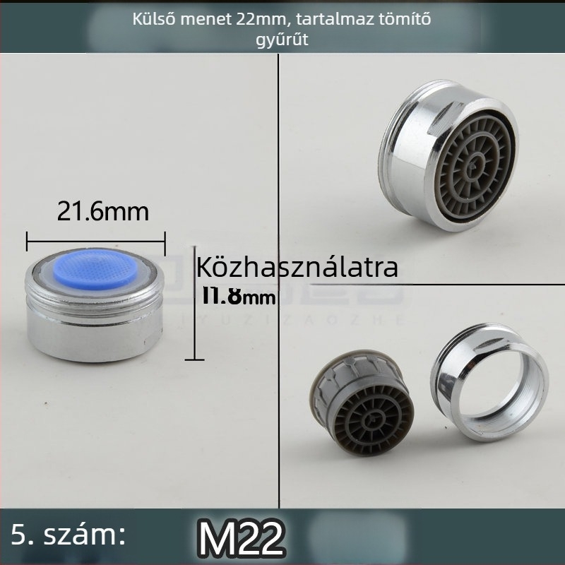 Konyhai mosogatócsap aerátorával és belső hálós szűrővel a víztakarékosságért (Public Version)