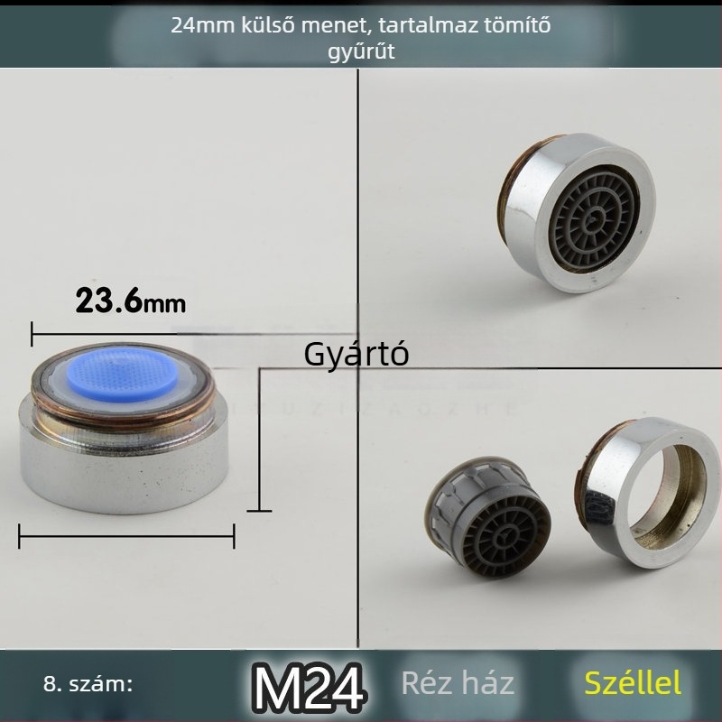 Konyhai mosogatócsap aerátorával és belső hálós szűrővel a víztakarékosságért (Public Version)