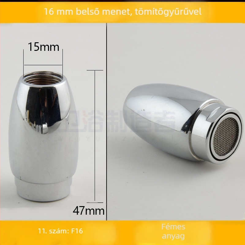 Konyhai mosogatócsap aerátorával és belső hálós szűrővel a víztakarékosságért (Public Version)