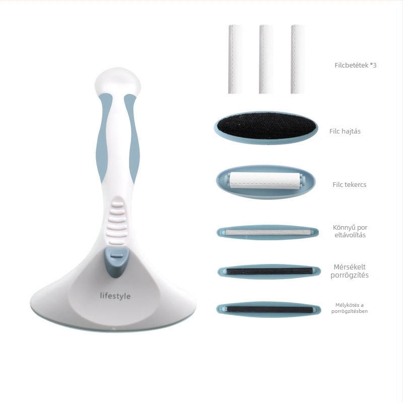 Ruha szöszmentesítő elektromos por eltávolítással és görgő kaparóval, 2023-ban piacra dobva