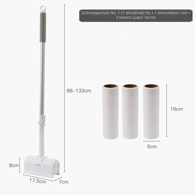 Ruha szöszmentesítő elektromos por eltávolítással és görgő kaparóval, 2023-ban piacra dobva