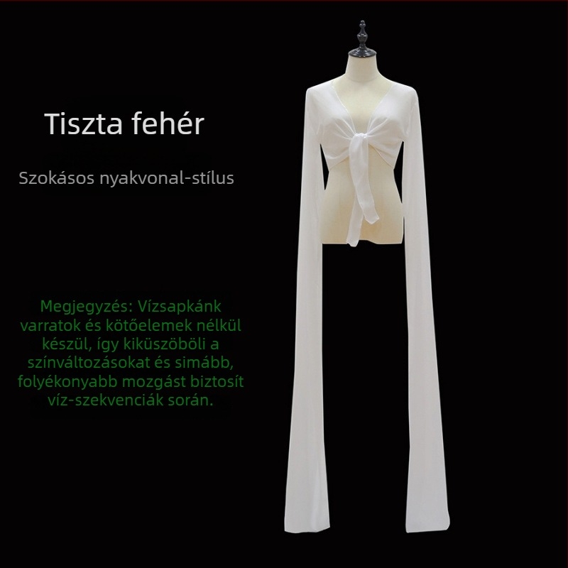 Water Sleeve Opera Top felnőtteknek - Uniszex táncruha, poliészter, 90–95% poliészter tartalom, 2022 nyár