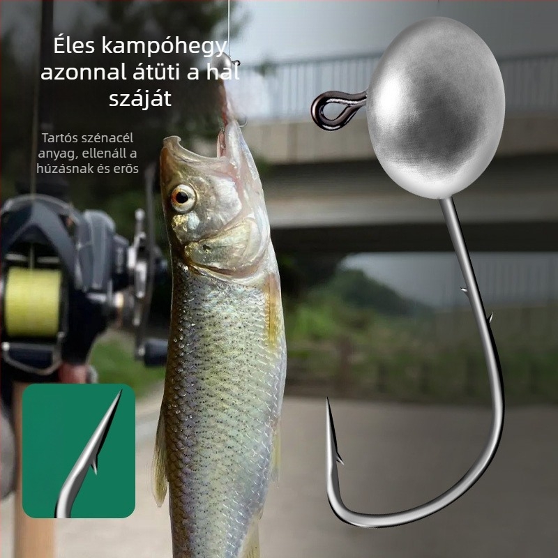 Ólombetű fejű horog óceáni part menti horgászathoz