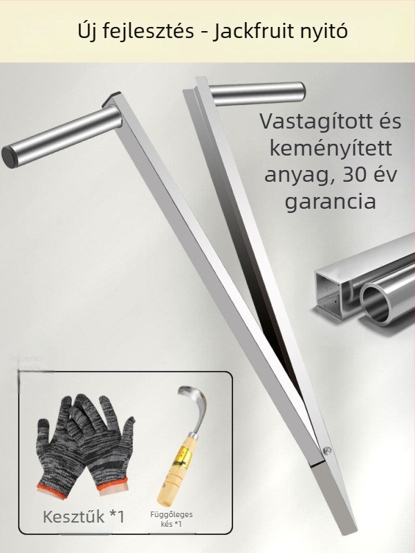 Jackfruit szeparátor kés – rozsdamentes acél, többfunkcionális eszköz a mag eltávolítására és a gyümölcs felosztására